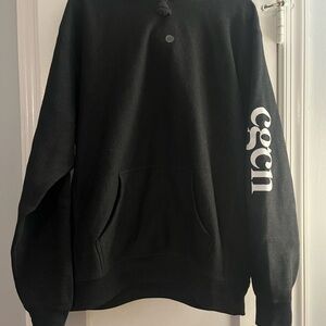 Grayson Dark Gray Branded Hoodie